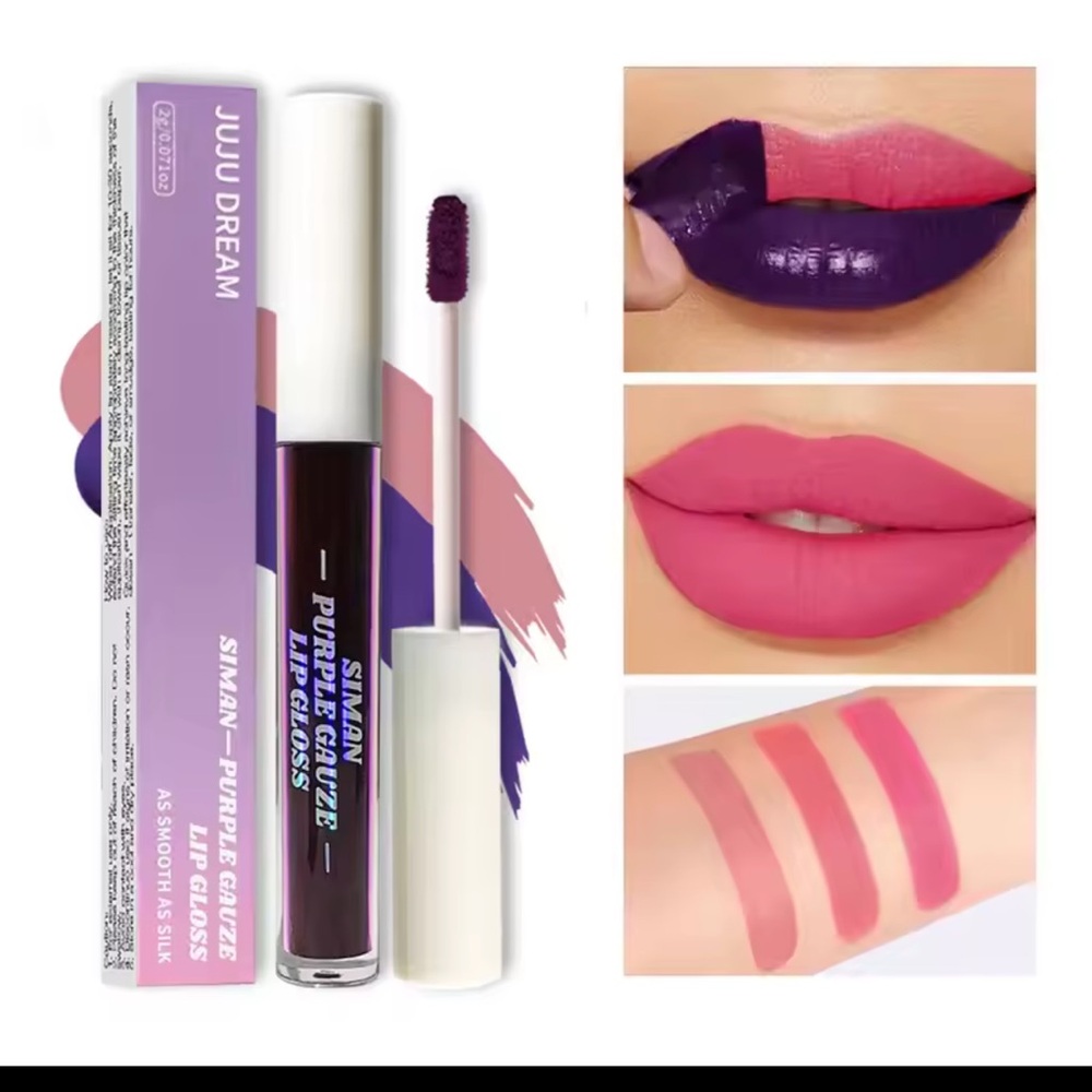 IMAN Juju Dream Lip Gloss - Deep Purple